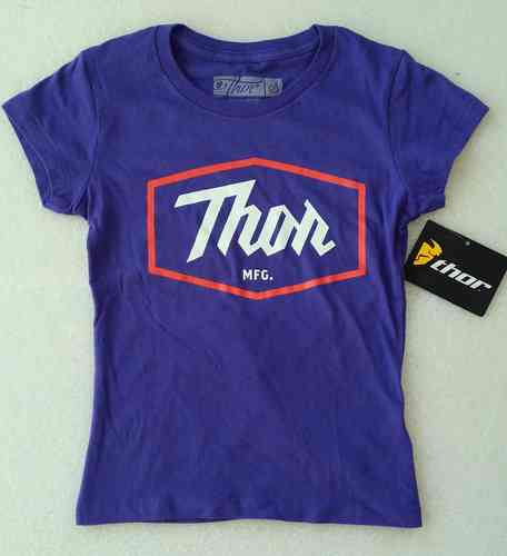Thor Mädchen Script T-Shirt Lila